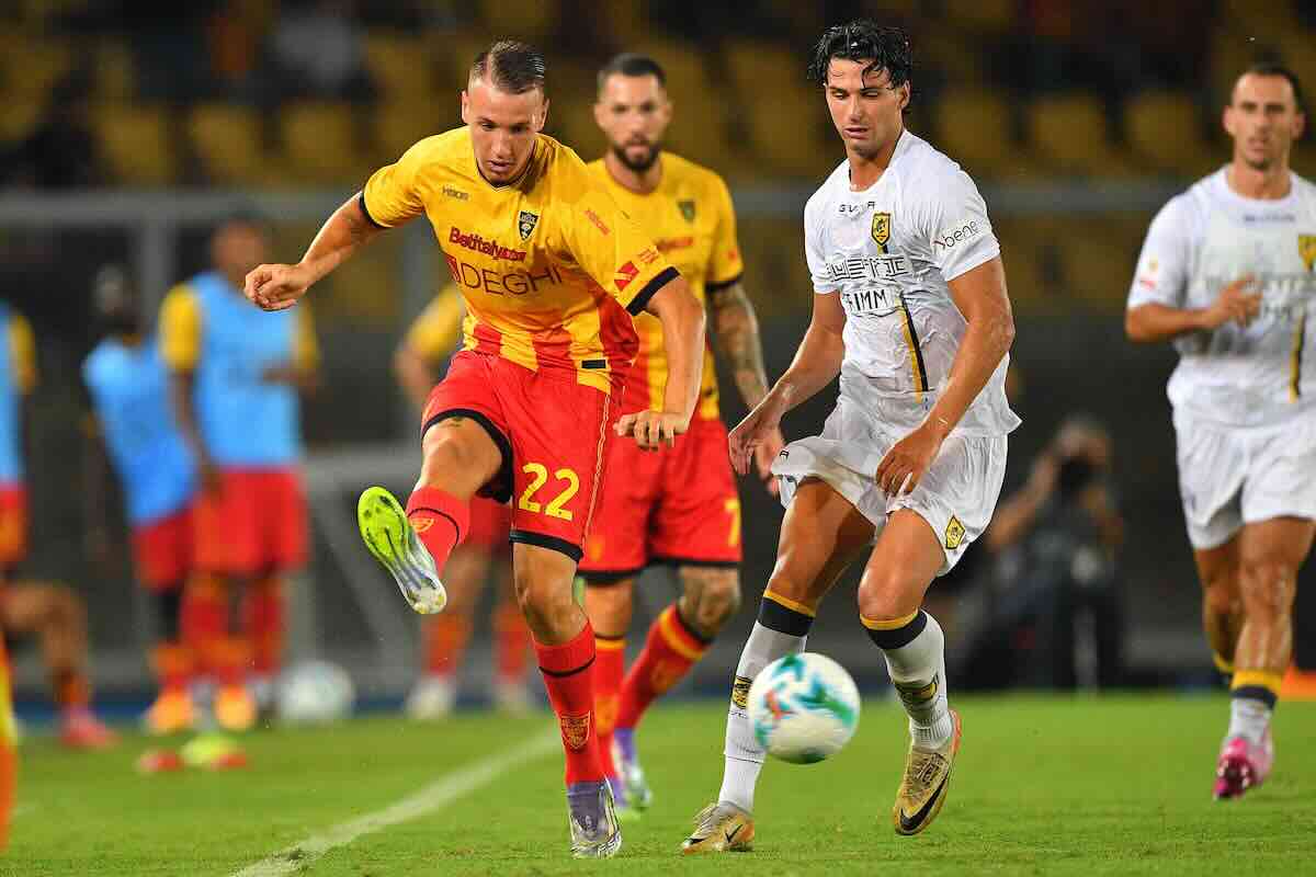 Camarda durante una partita