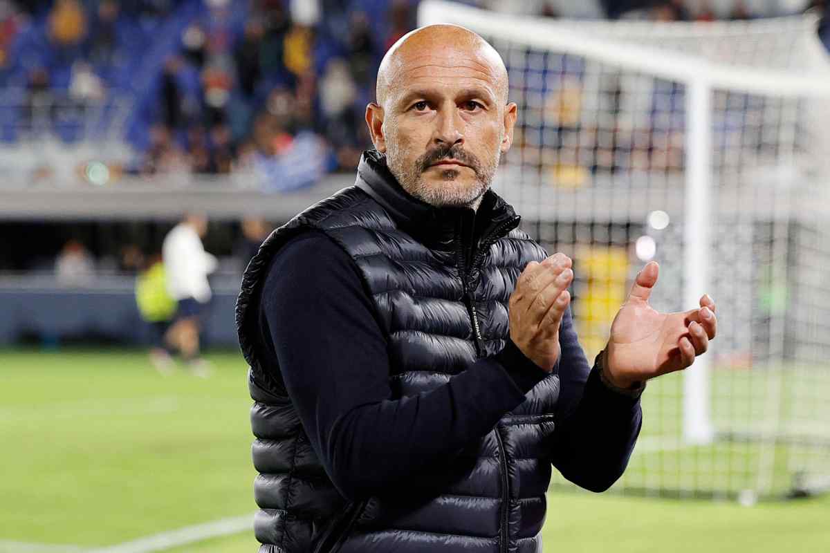 Italiano applaude i tifosi