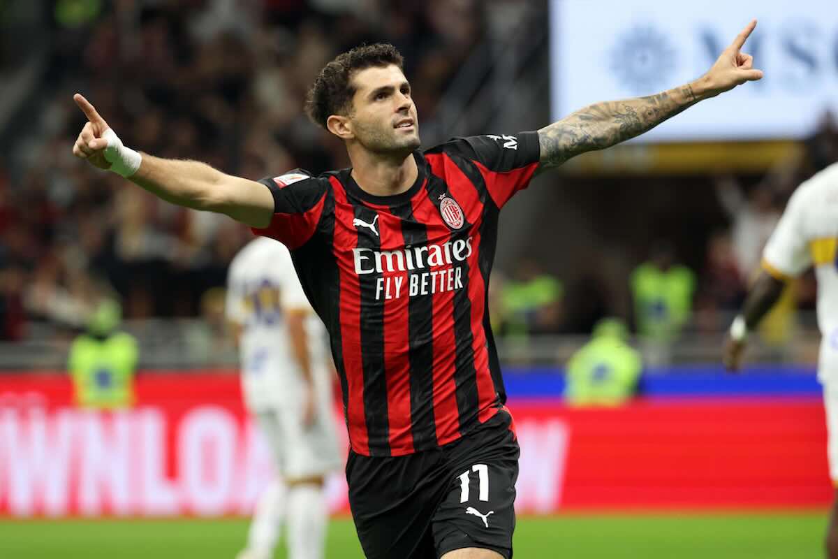 Pulisic esulta dopo un gol