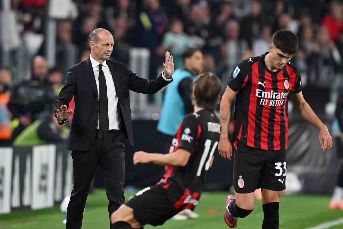 Bartesaghi con Allegri