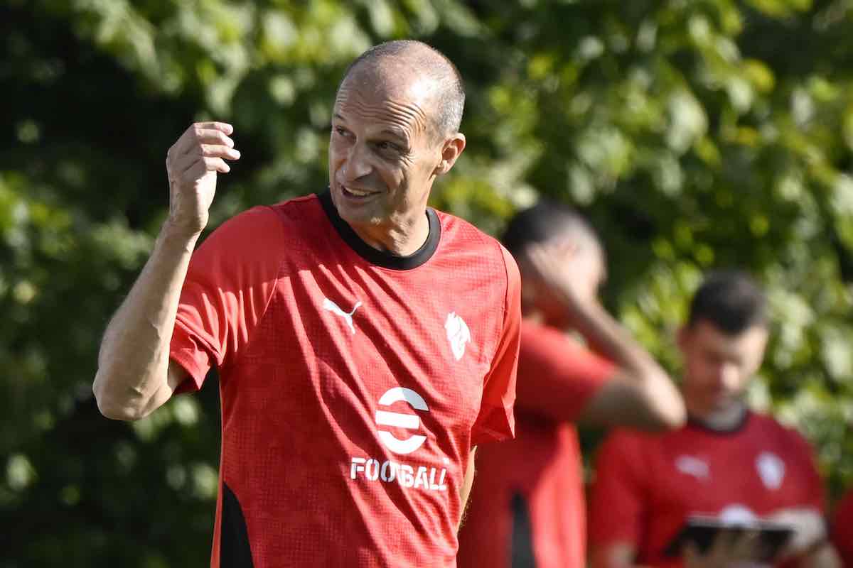 Allegri a Milanello
