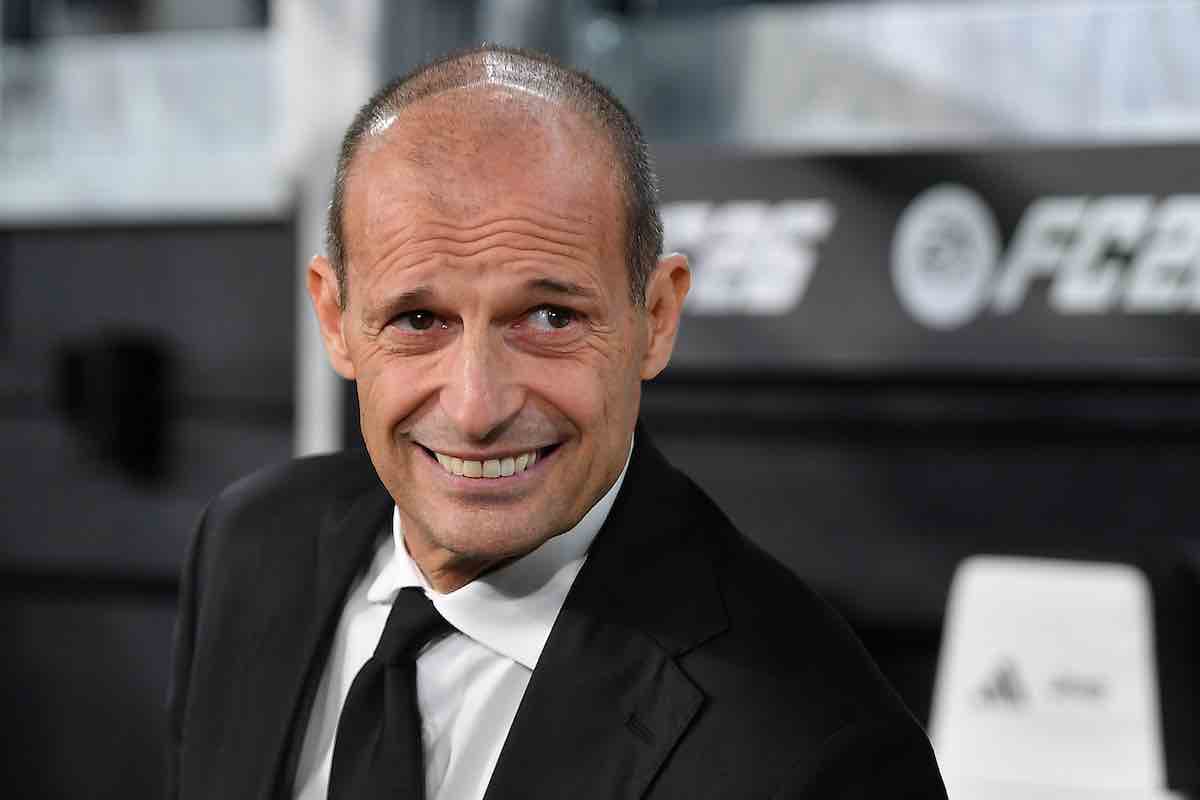Massimiliano Allegri sorride