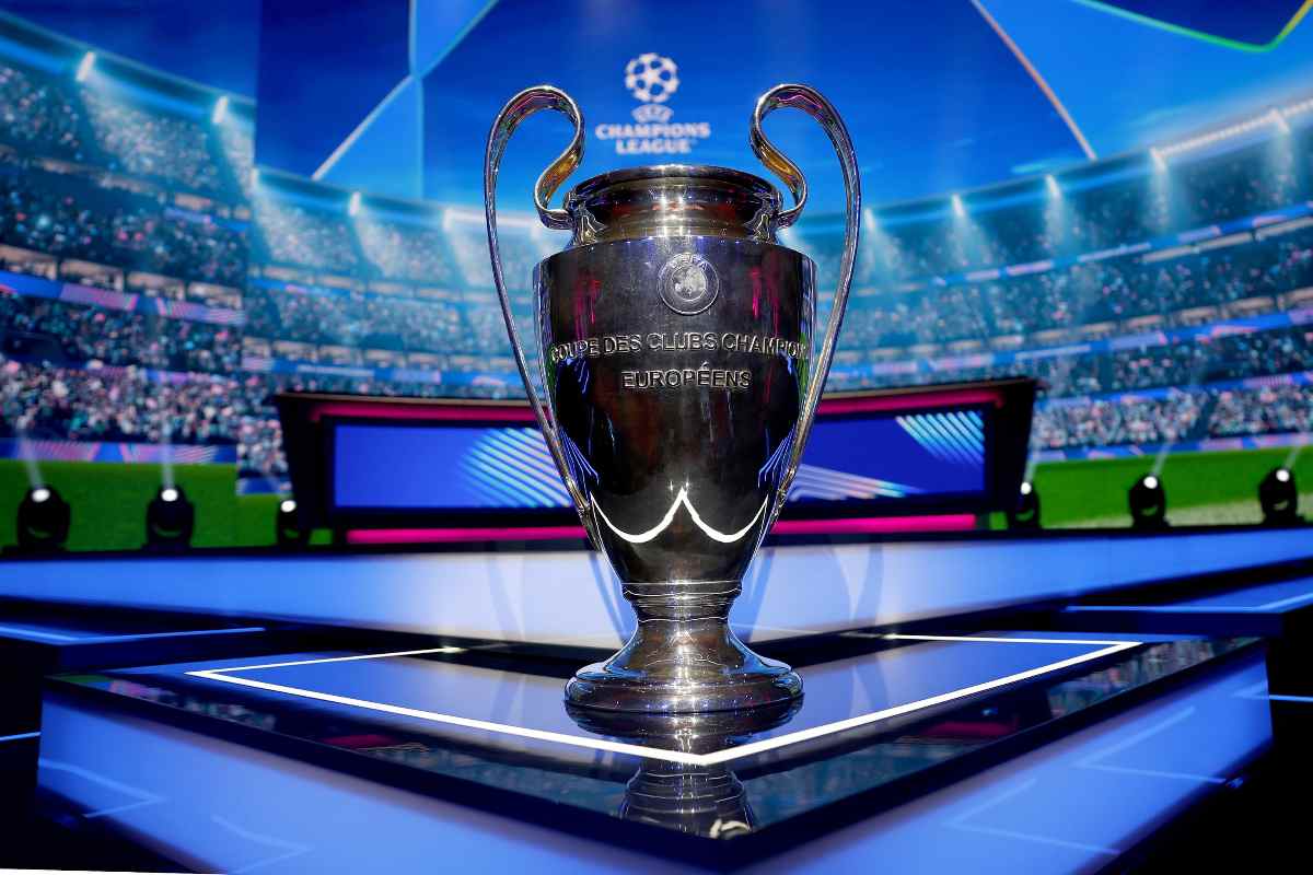 Il trofeo della UEFA Champions League