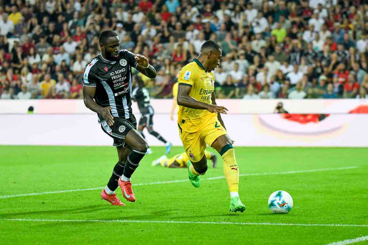 Estupinan contro l'Udinese