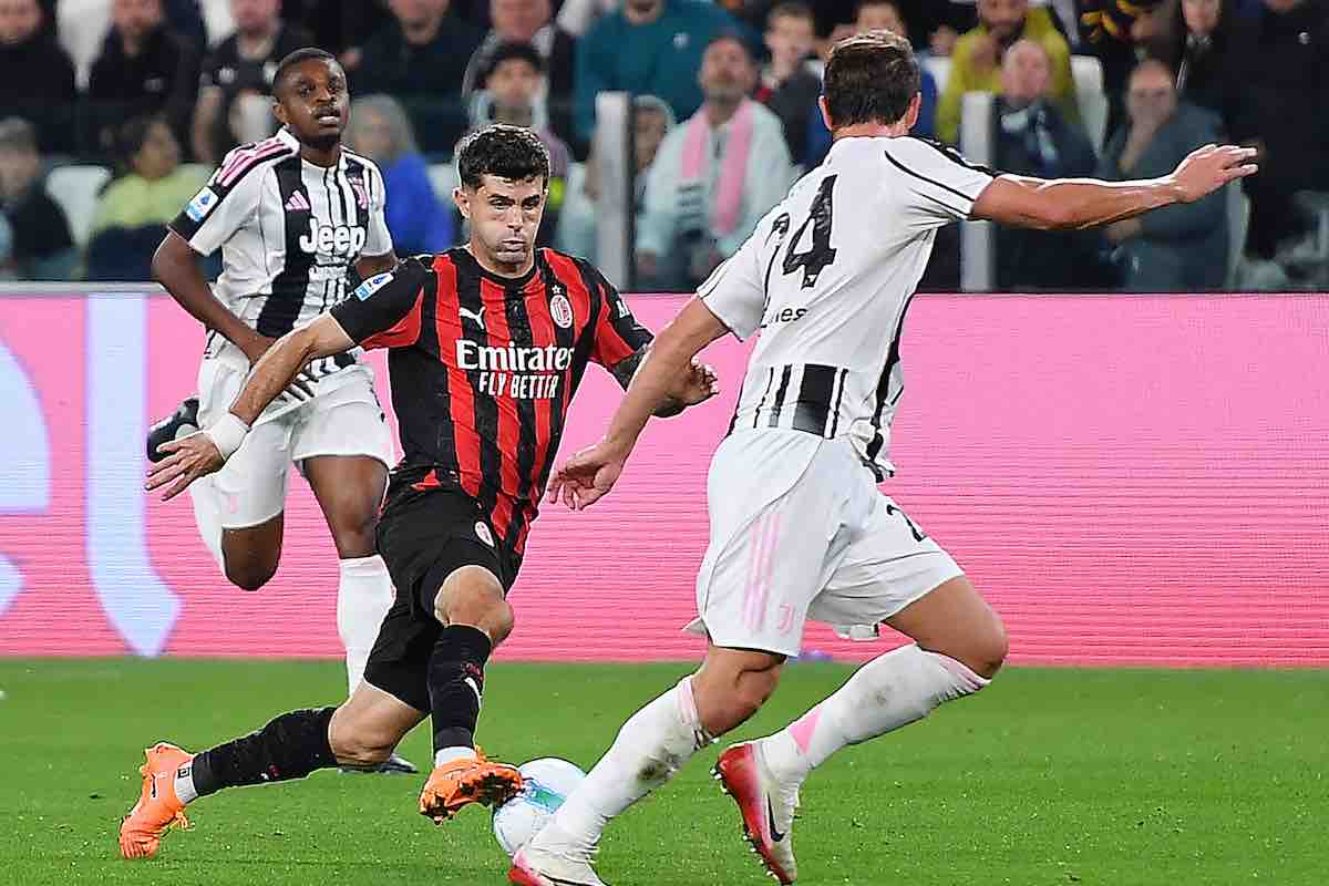 Pulisic vs Juve