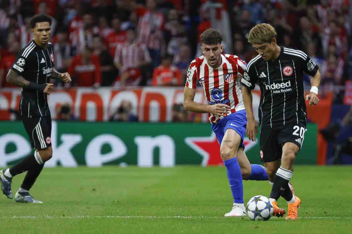 Ruggeri con la maglia dell'Atletico Madrid