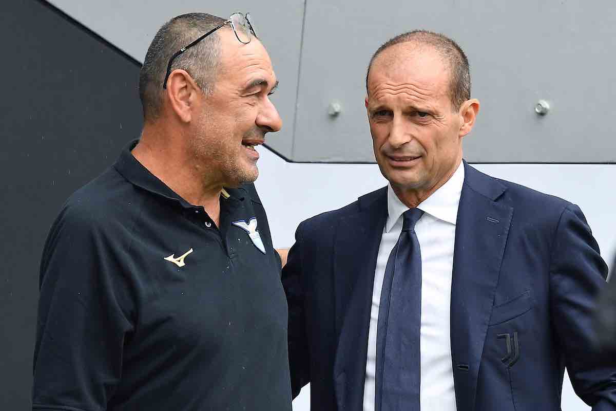 Sarri con Allegri