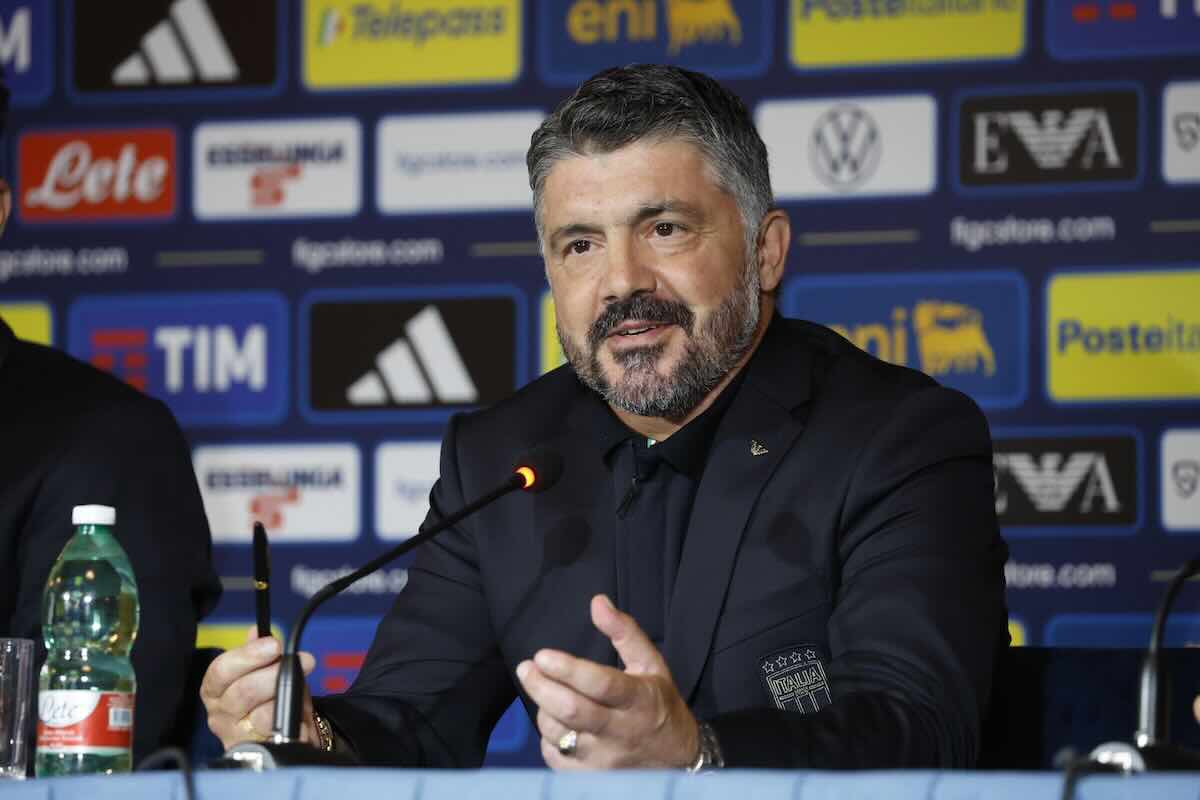 Gattuso in conferenza stampa