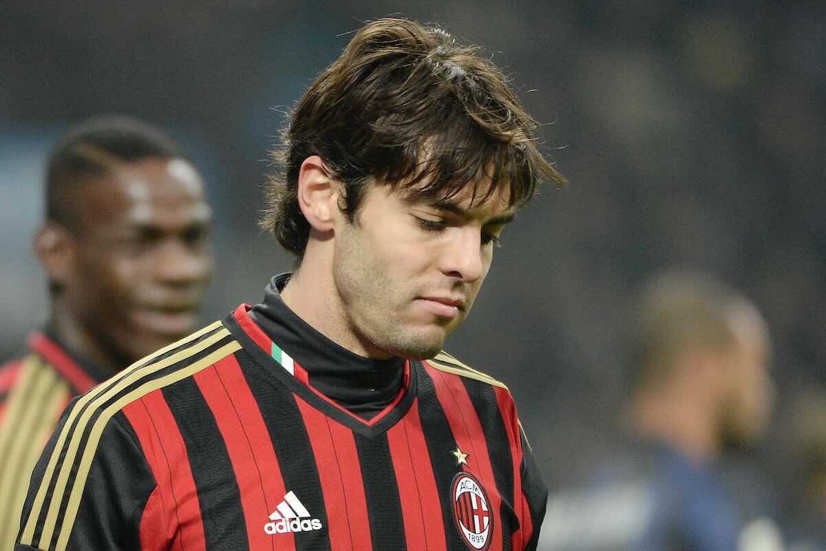 Kaka con la maglia del Milan