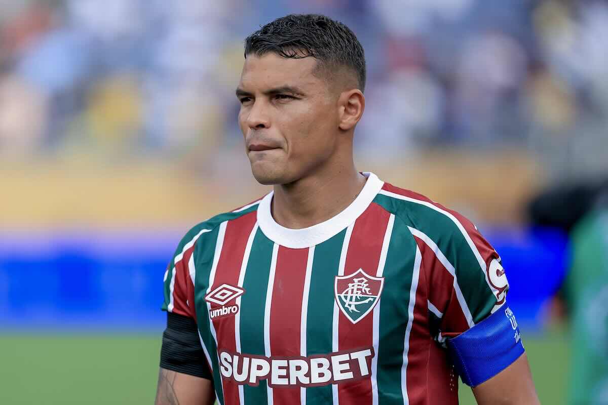 Thiago Silva con la maglia del Fluminense