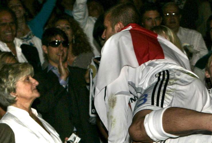 Davide Beckham e Tom Cruise ai tempi del Los Angeles Galaxy in MLS