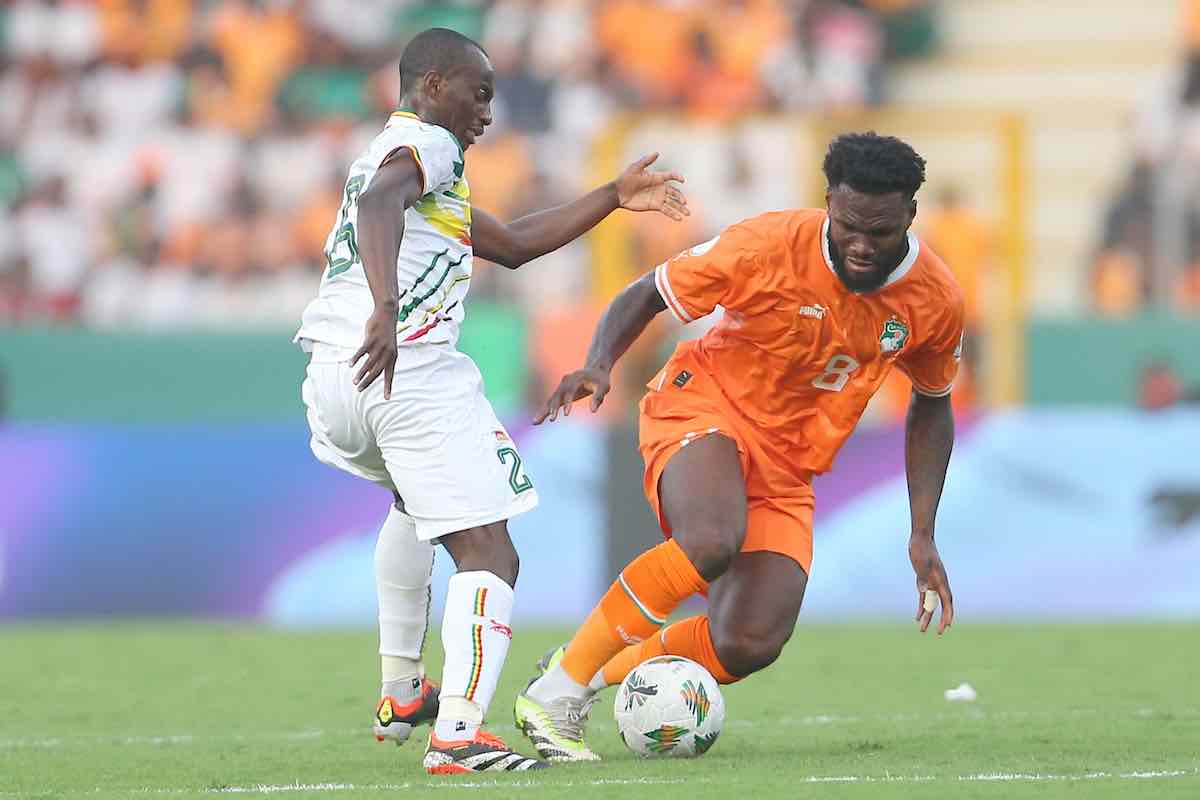 Kessie con la sua Nazionale