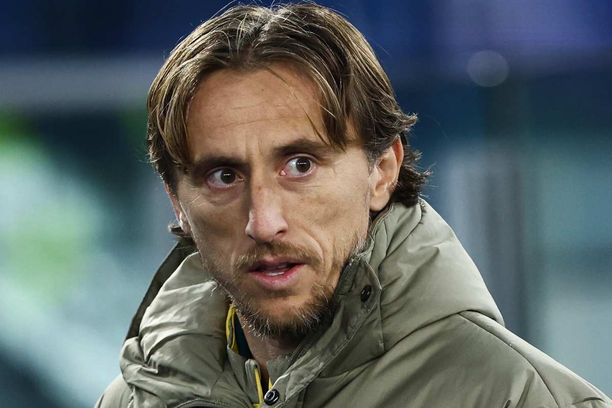 Luka Modric calciatore del Milan