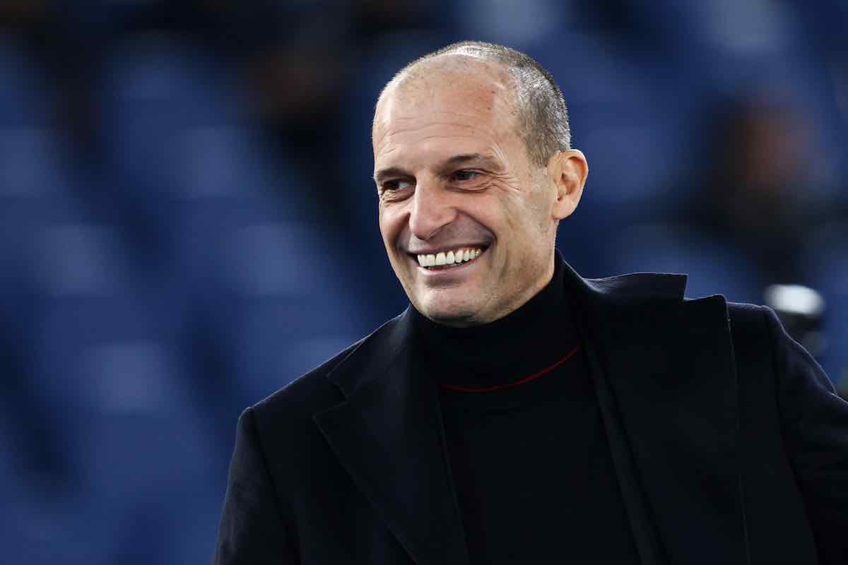 Allegri sorridente
