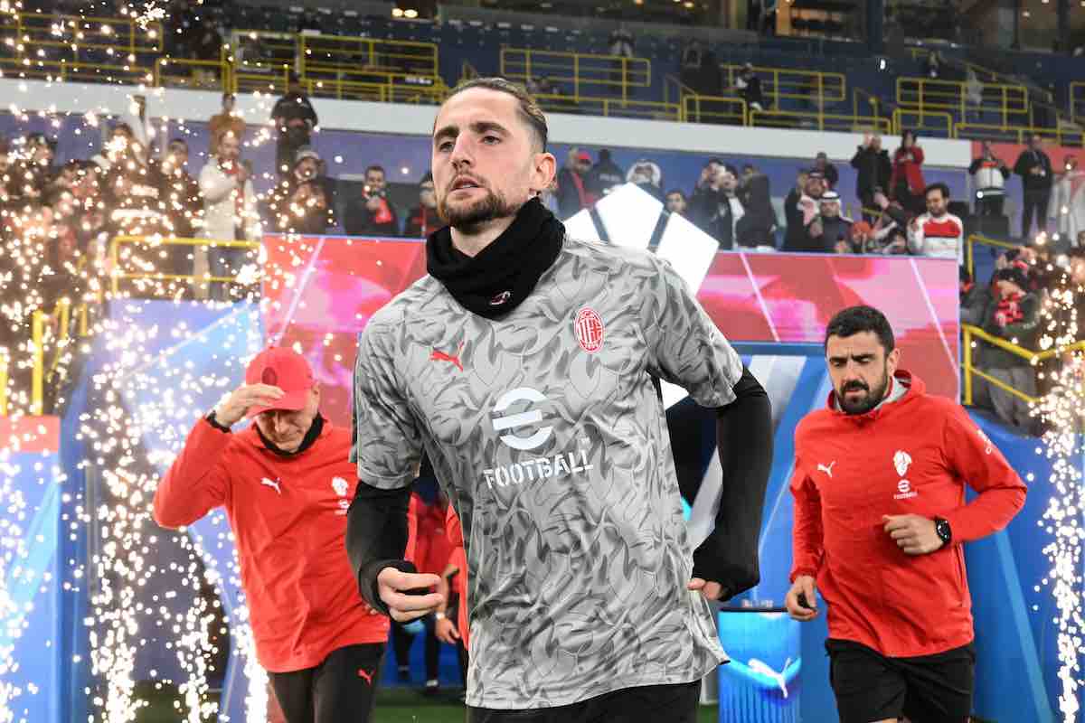 Riscaldamento Rabiot