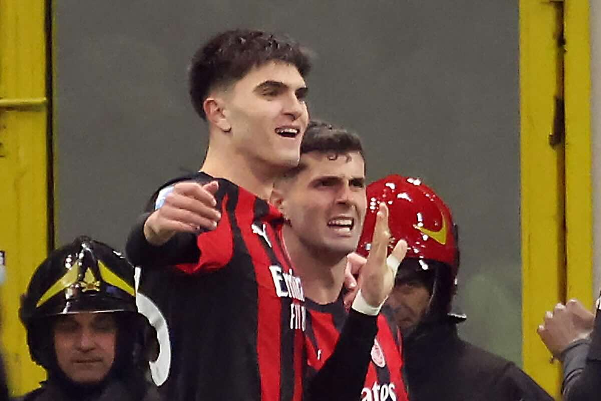 Bartesaghi esulta con Pulisic