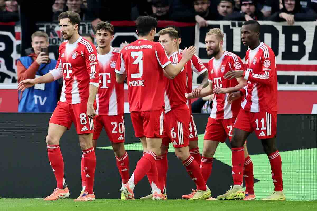Bayern Monaco esulta
