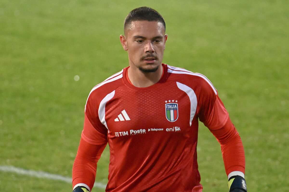 Caprile con la Nazionale