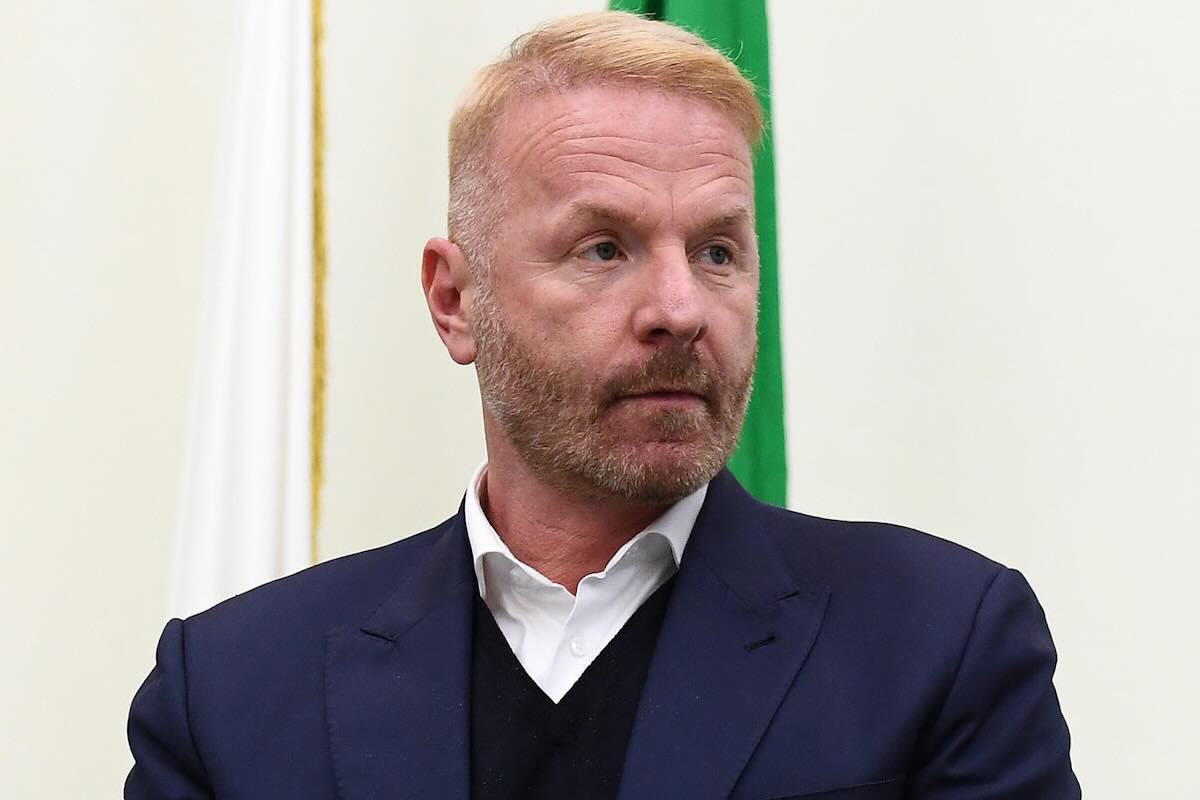 Igli Tare in primo piano