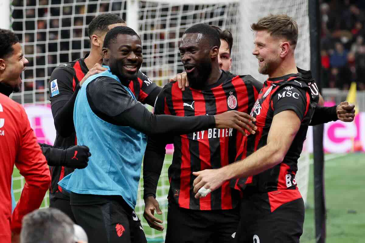 esultanza dopo il gol contro il Lecce