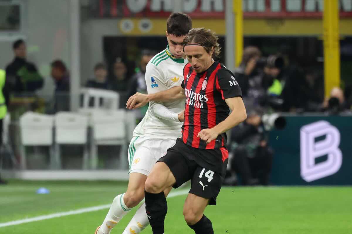 Luka Modric in azione