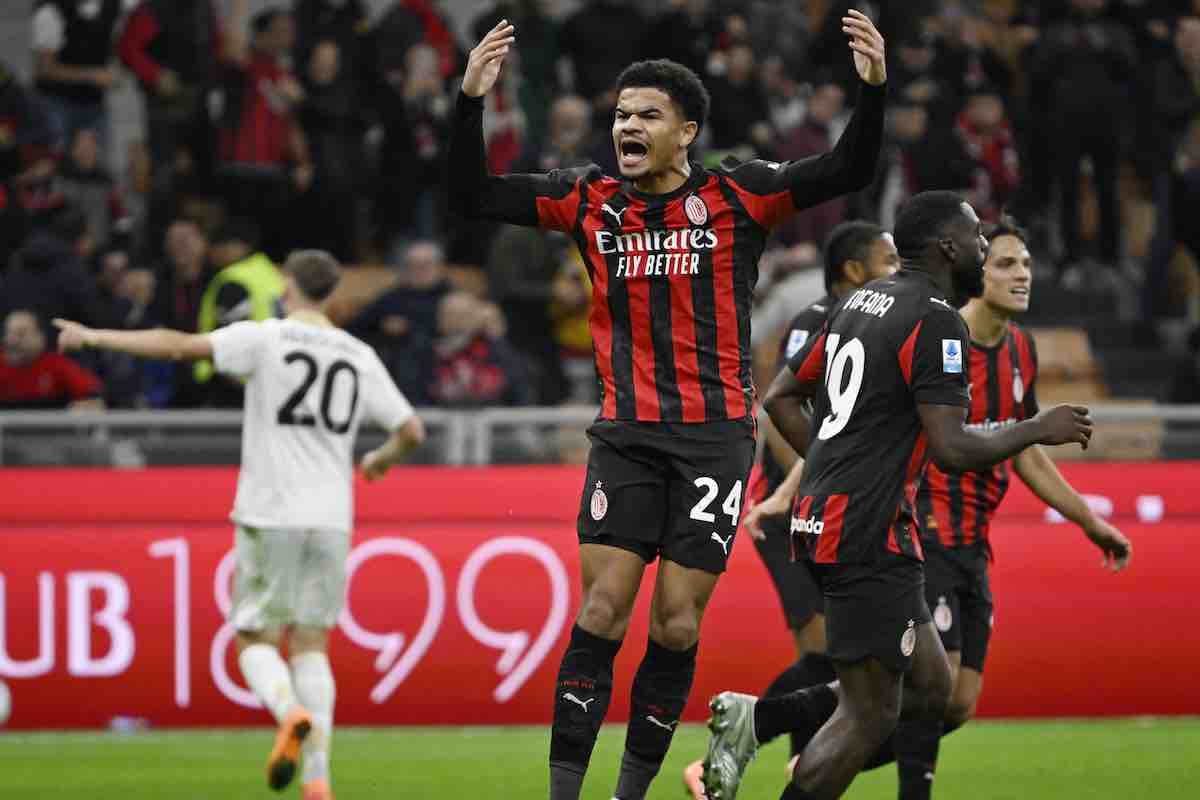 Athekame esulta a San Siro