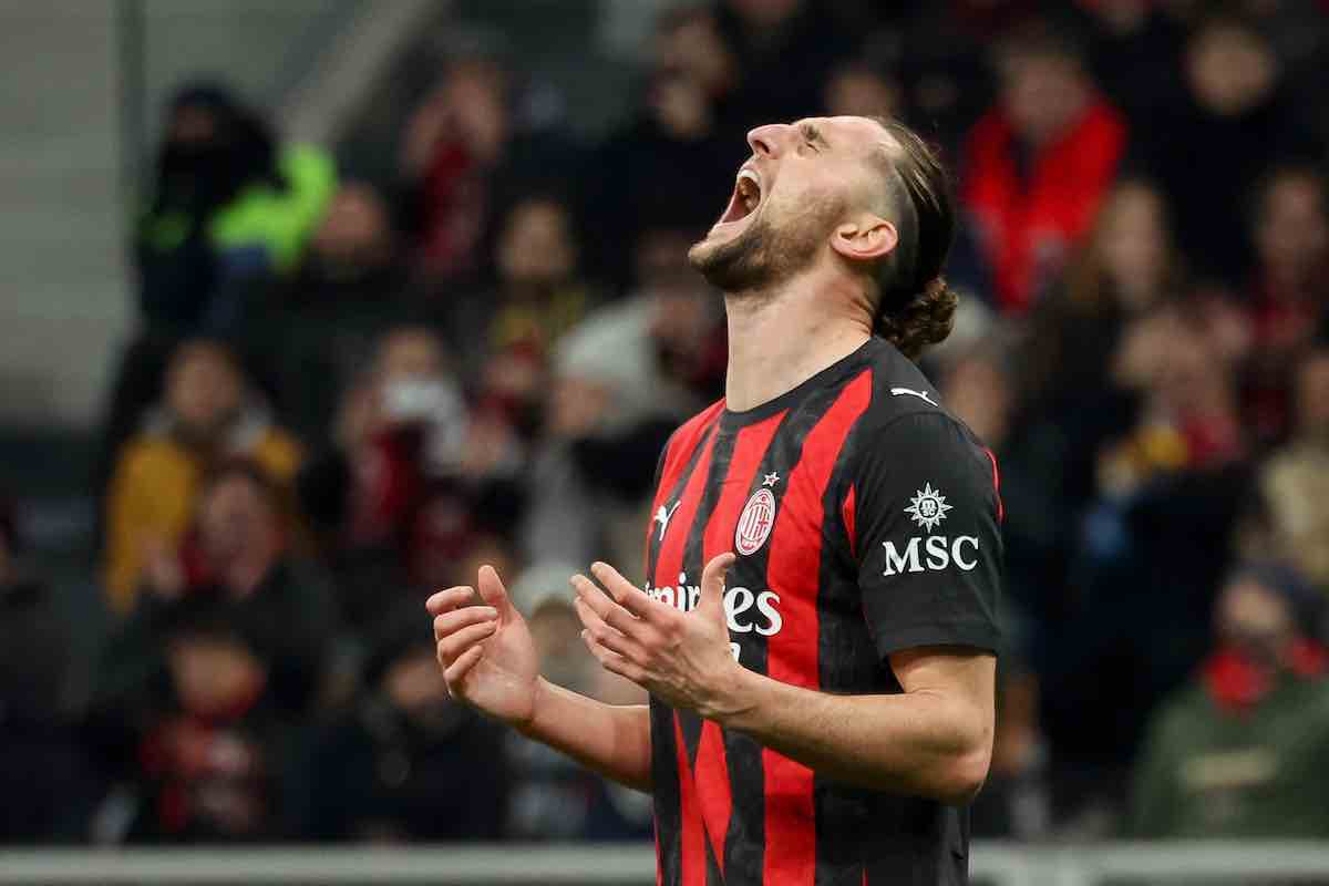 Rabiot con la maglia del Milan