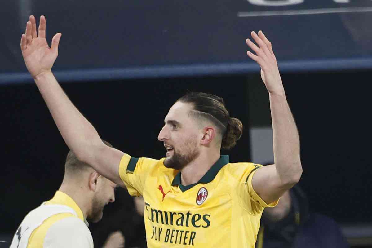 Rabiot esulta