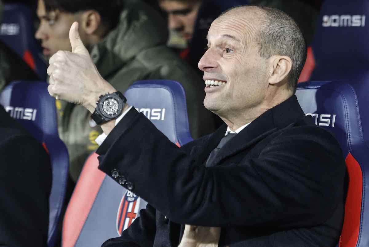 Allegri sorride