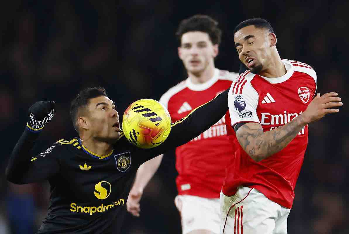Gabriel Jesus con l'Arsenal