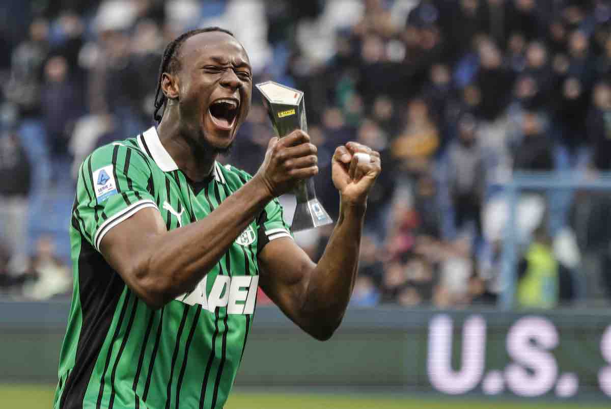 Kone del Sassuolo esulta