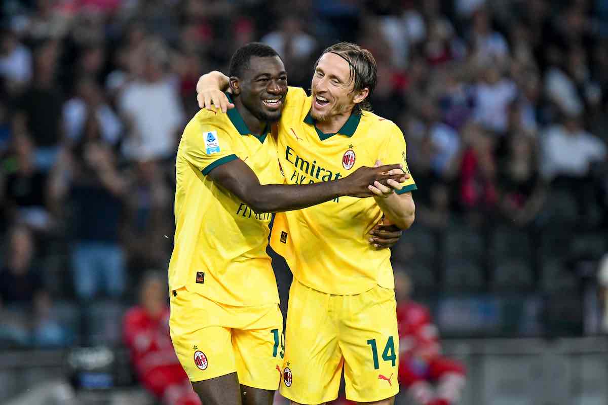 Modric esulta con Fofana